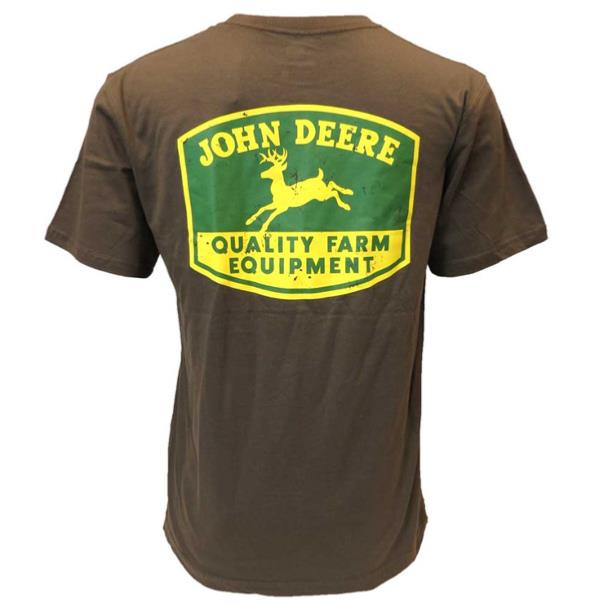 Tee shirt John Deere "Quality Farm Equipment"