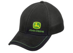 Casquette maille John Deere noire