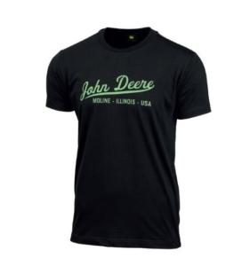 Tee shirt John Deere moline noir