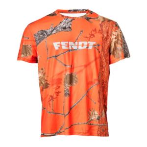 Tee-shirt de chasse Fendt camouflage orange