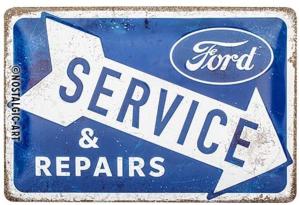 Plaque Ford Service