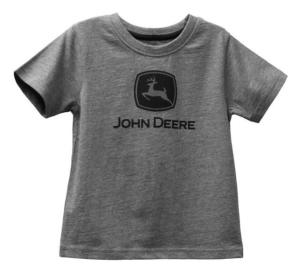 Tee shirt John Deere enfant gris