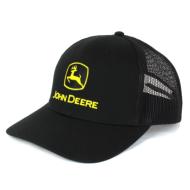 Casquette John Deere noire filet 