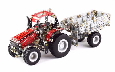 Tracteur Case IH Magnum avec remorque - Tronico 1/64
