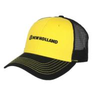 Casquette New Holland jaune et noire