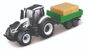 Jouet tracteur Valtra Q305 + chariot 