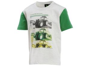 Tee shirt enfant John Deere photo tracteur