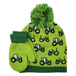 Bonnet + mouffles John Deere