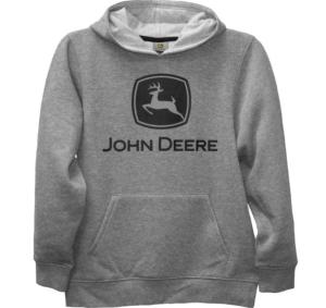 Sweat John Deere enfant gris
