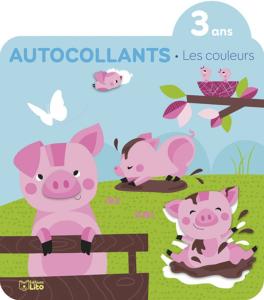 Livre d'autocollants couleurs "à la ferme"