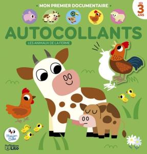Livre d'autocollants "les animaux de la ferme"