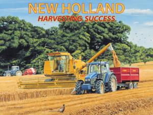 Plaque New Holland Harversting