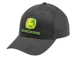 Casquette noire John Deere