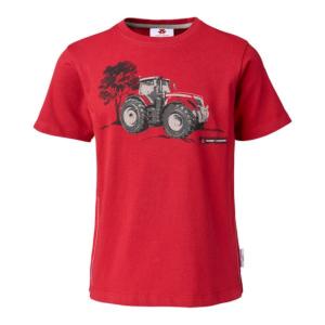Tee shirt enfant Massey Ferguson rouge