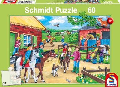 Puzzle vacances équestres - 60 pièces