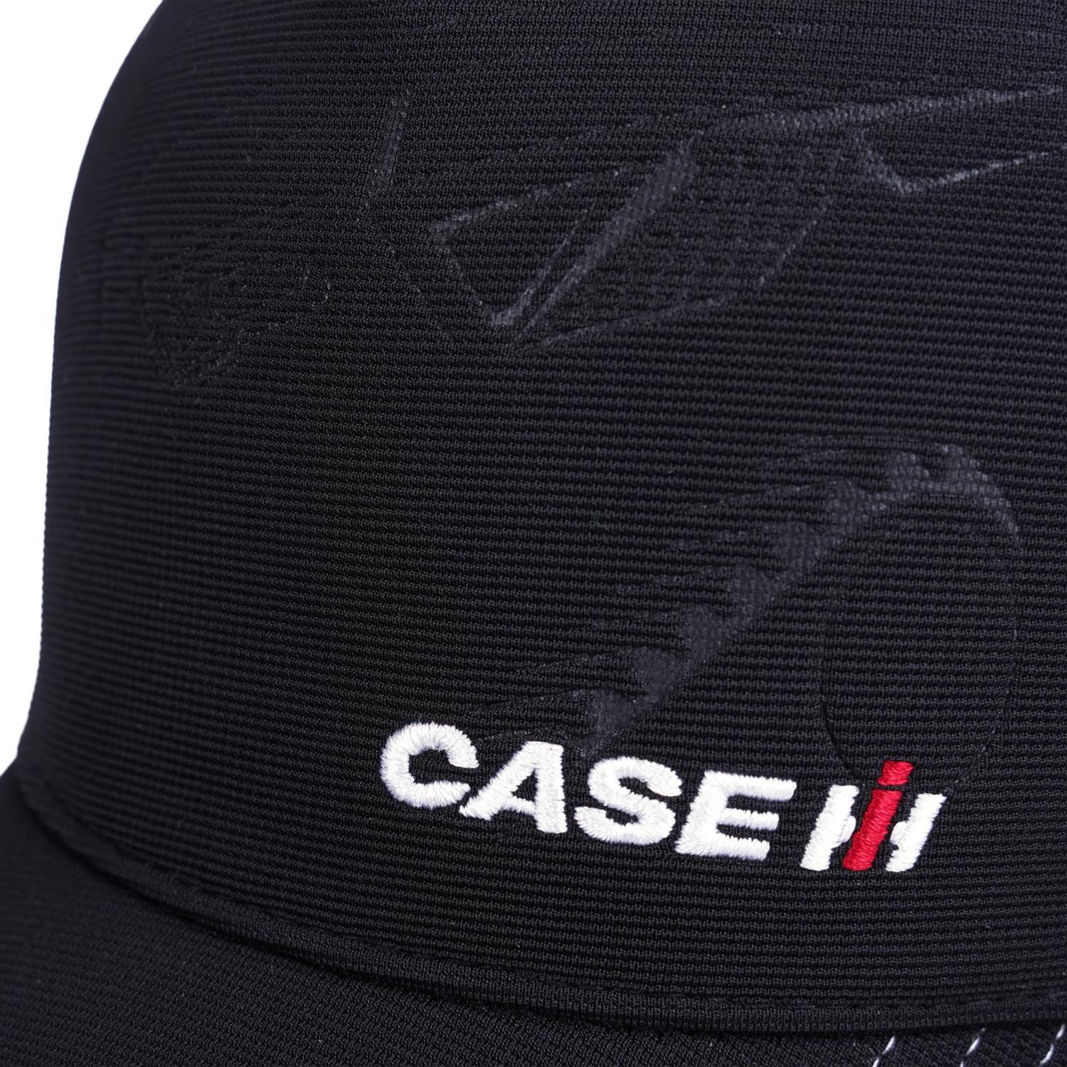 Casquette noire et rouge Case IH 