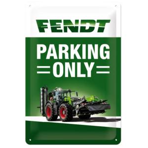 Plaque Fendt Parking Only