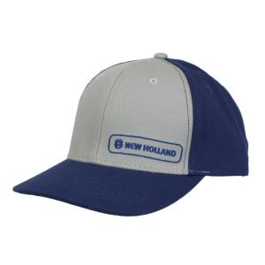 Casquette New Holland bleue et grise