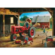 Puzzle IH Farmall "A la ferme" - 1000 pièces