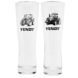 Lot de 2 verres à bière Fendt 