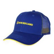 Casquette New Holland bleue et jaune