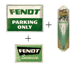 Pack 2 plaques Fendt + 1 thermomètre