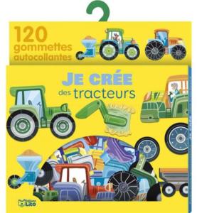 120 gommettes- Je crée mon tracteur 