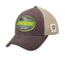 Casquette John Deere Quality Equipment marron