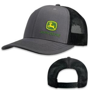 Casquette maille John Deere grise 