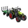 Jeu de briques CADA : Tracteur Claas Arion 660 avec remorque 1/24 à construire