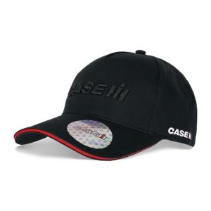 Casquette Case IH noire brodée