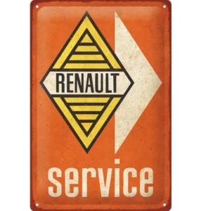Plaque Renault service