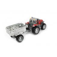 Tracteur Massey Ferguson avec remorque - Tronico 1/32